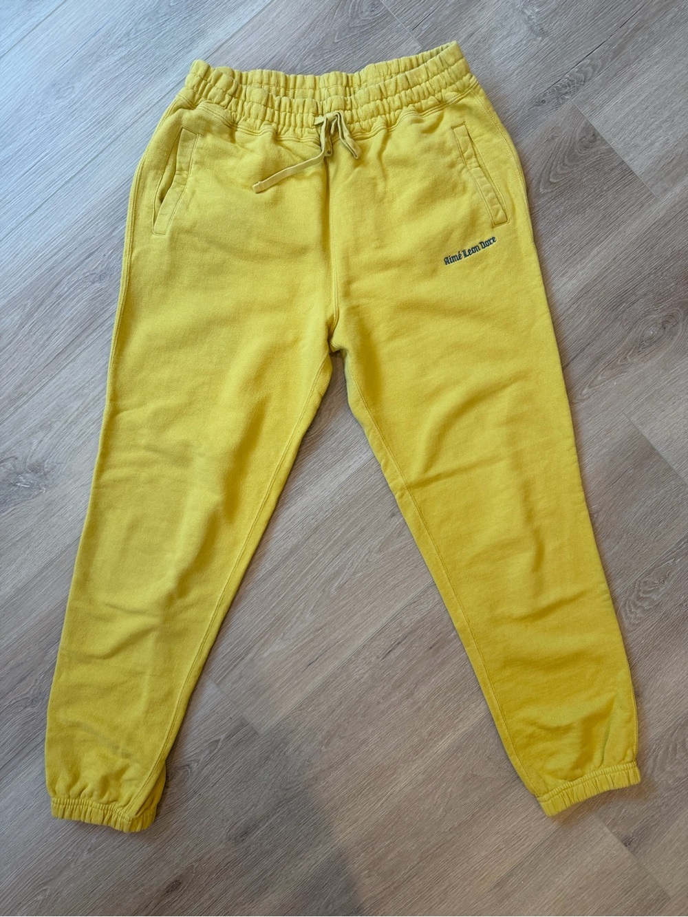 Aimé Leon Dore Embroidered Logo Sweatpants Size Medium